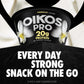 Oikos Pro Vanilla Yogurt-Cultured Ultra-Filtered Milk Product, 20 Grams of Protein, 0g Added Sugar, Just Delicious High Protein
