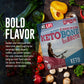 LonoLife Keto Chicken Bone Broth Powder Mix | 10g Protein | Collagen-Rich, Keto & Paleo Friendly | Natural Ingredients | 10 Port