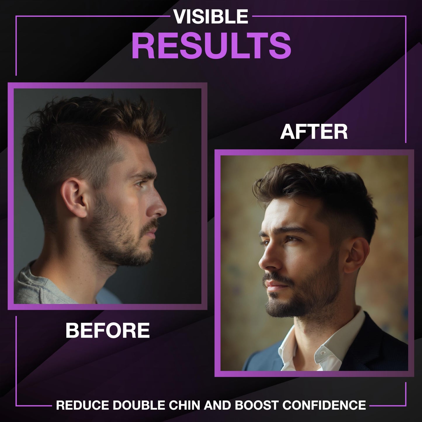 Jawline Chewing Gum For Men | Hard Chewing Gum For Mewing And Stronger Jaw | Tough Gum For Jawline Excercise | Sugar Free With X