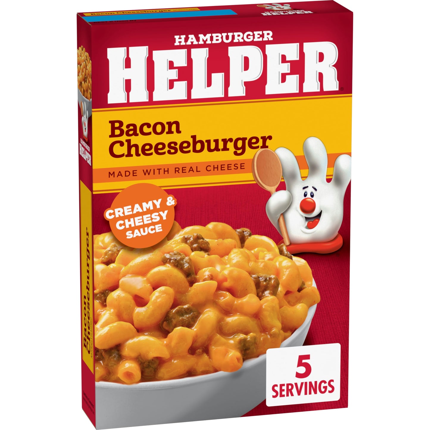 Hamburger Helper Bacon Cheeseburger, 5.1 Ounces, 12 Per Case