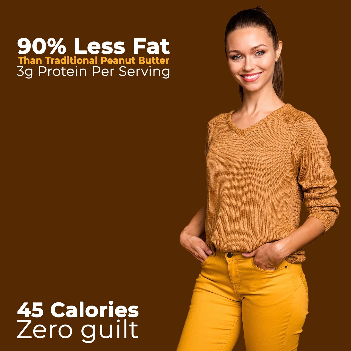 Betty Lous Organic Chocolate Peanut Butter Powder, Gluten Free, Vegan, High Protein, 24 Ounce