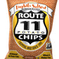 Route 11 Potato Chips : Lightly Salted (15 Bags (2 Oz Each))