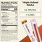 Schaller & Weber Smoked Salami Sticks with Crown Maple Syrup, Gluten Free, 0.85 Oz (Pack of 6)