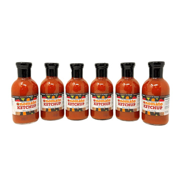 Nomato - 6 Pack of Original Tomato Free Ketchup Sauce (13 oz) - Tomato Free, Gluten Free, Nut Free and Dairy Free (Ketchup, 6 Pa