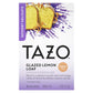 TAZO Herbal Tea Bags, Glazed Lemon Loaf Dessert Delights, Caffeine Free, 15 Count