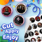 30 X Edible Cupcake Toppers Themed Of Scary Horror Films Collection Of Edible Cake Decorations | Uncut Edible On Wafer Sheet