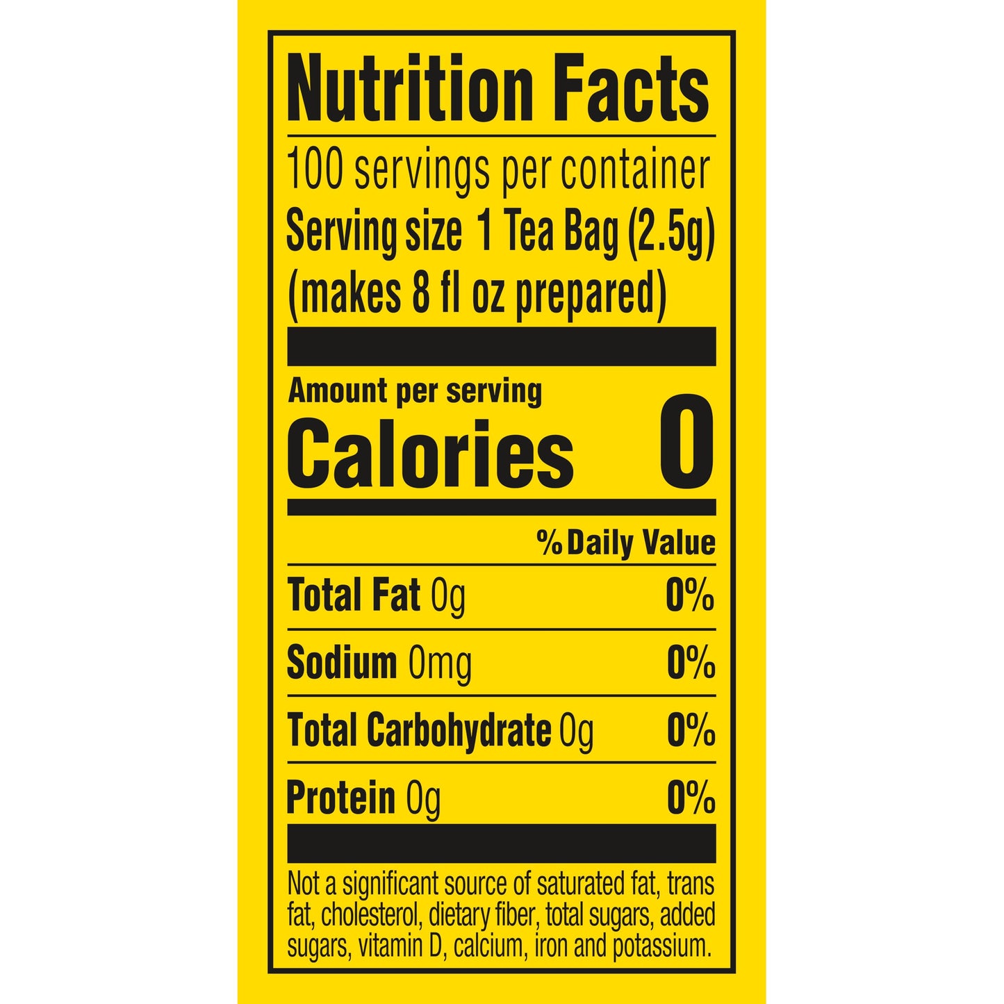 Lipton Black Tea Bags, Hot or Iced, 100 Count, Pack of 1, Model 69551512