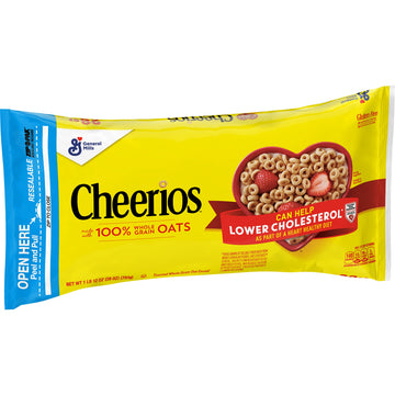 Big G Cereal Original Cheerios Gluten Free Cereal, 28 Oz Resealable Bag