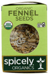 Spicely Organic Fennel Seeds 0.3 Oz Certified Gluten Free