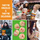 Drizzilicious Mini Rice Cakes - Rice Crisps, Healthy Snack For Mature-Themeds And Kids, Flavored Rice Cakes, Vegan, Gluten Free, Only 90 Calories Per Serving - Peppermint, 4 Oz (Pack Of 2)