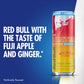Red Bull Winter Edition Sugarfree Energy Drink  Fuji Apple & Ginger  12 fl. oz.  Pack of 4 cans  with 114mg Caffeine  Taurine & B Vitamins