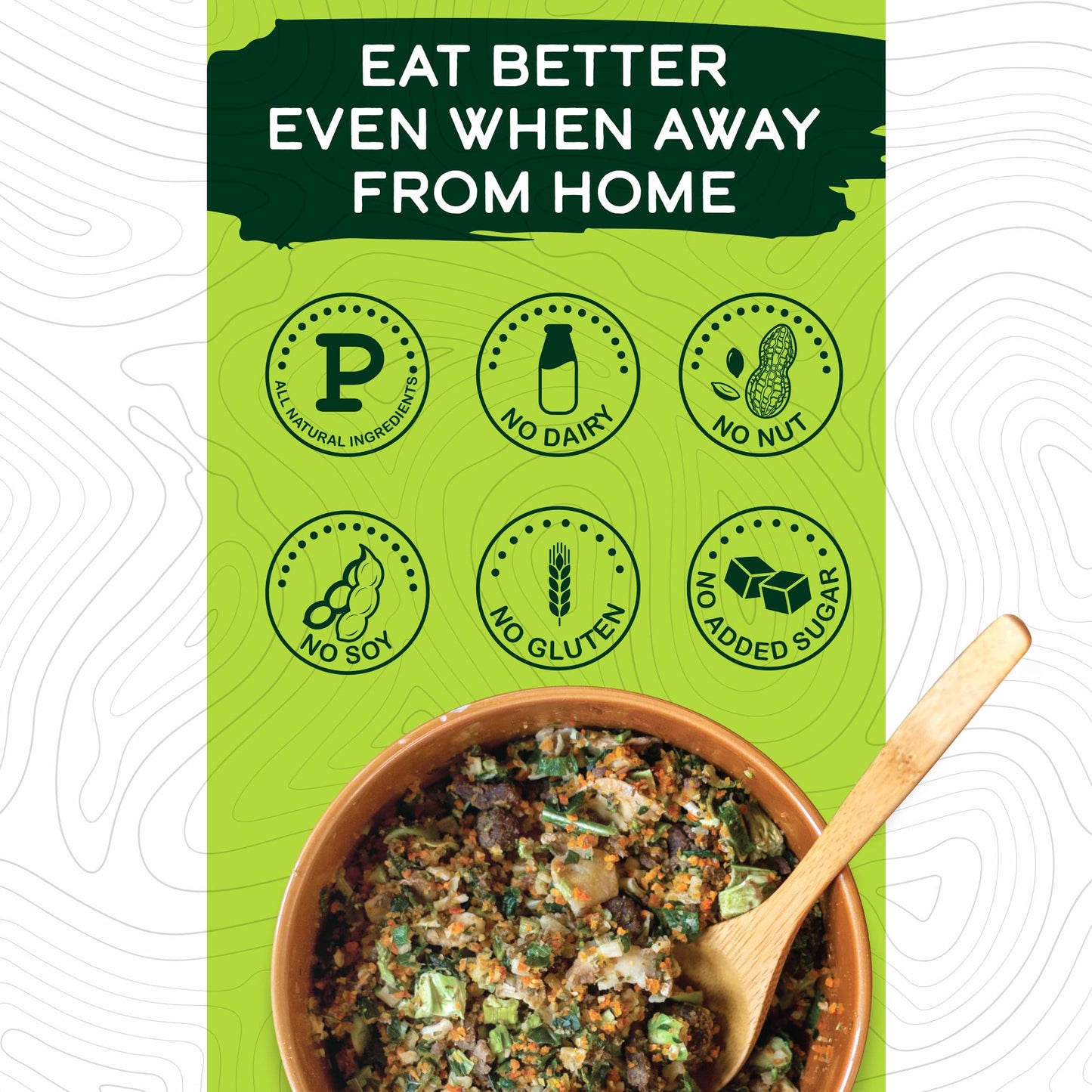 Wild Zora Paleo Freeze Dried Meals For Backpacking & Camping - Healthy Gluten Free & Grain Free Camping Meals/Backpacking Food + No Added Sugar - Great For Travel (Aip 4-Pack)