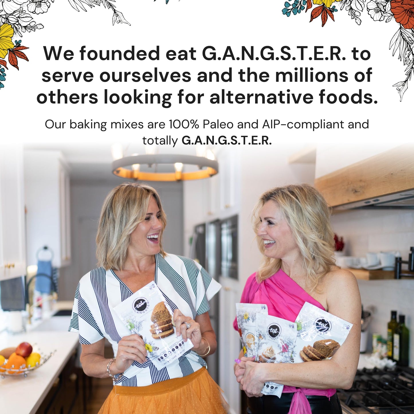 eat G.A.N.G.S.T.E.R. Cinnawin Spice Cake & Muffin Mix  Allergy-Friendly Baking Mix  Grain-Free  No Dairy  Nuts  Gluten  Dairy  For Paleo & AIP Diets  Delicious Cakes  Muffins and Cupcakes