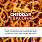 Knotty Pretzels Smoky Cheddar Bacon Pretzels, 7.5 oz, Pack of 1