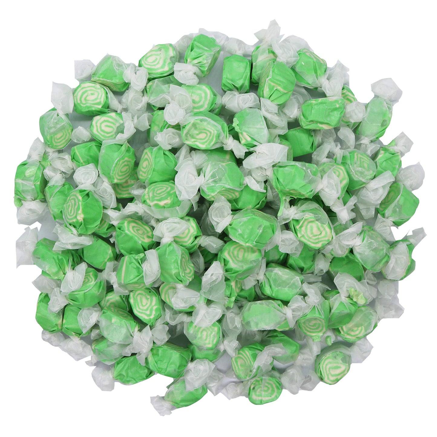 Gourmet Soft and chewy Salt Water Taffy Candy - Individually Wrapped - Bulk bag (Key Lime, 3 Pound (Pack of 1))
