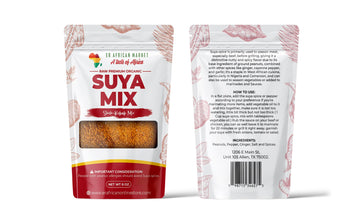 Suya Mix, Premium Organic Shish-Kebab Seasoning, Premium West African Seasoning Blend, Suya Pepper Perfect For Grilling, Roastin