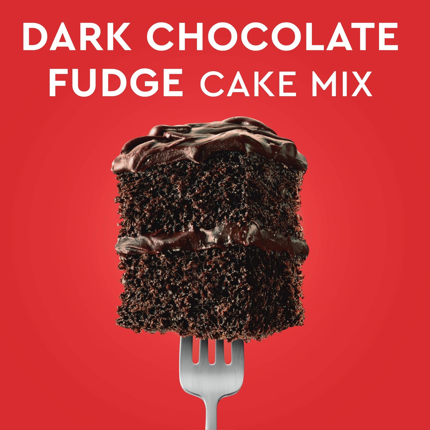 Duncan Hines Classic Cake Mix, Dark Chocolate Fudge, 15.25 Oz