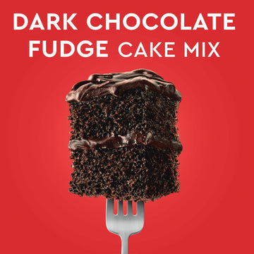 Duncan Hines Classic Cake Mix, Dark Chocolate Fudge, 15.25 Oz