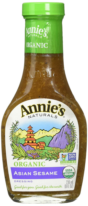 Annie'S Naturals Organic Asian Sesame Dressing, 8 Oz