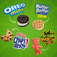 Oreo Mini Cookies, Chips Ahoy! Mini Cookies, Sour Patch Kids Candy & Nutter Butter Bites Cookies & Candy Variety Pack, 32 Snack Packs