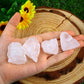 Ufeel 1Lb Bulk Rough Clear Quartz Crystal - Large 1'' Natural Raw Stones Crystal For Tumbling, Cabbing, Fountain Rocks, Decorati