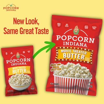 Popcorn Indiana Movie Theater Butter - Family Pack Single 4.75 Oz