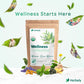 Herbaly Wellness Collection Tea - 8 Active Herbs - Improve General Health, Strengthen Immunity - Natural, Organic, Non-Gmo, Vega