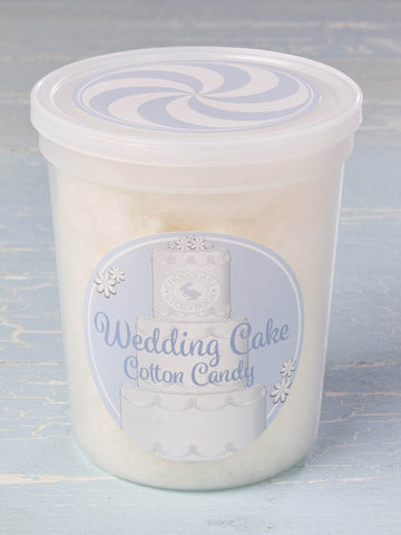 Chocolate Storybook Wedding Cake Flavored Cotton Candy - 1.2 Ounce Pack