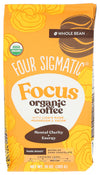 FOUR SIGMATIC Organic Lions Mane Whole Bean Coffee  10 OZ