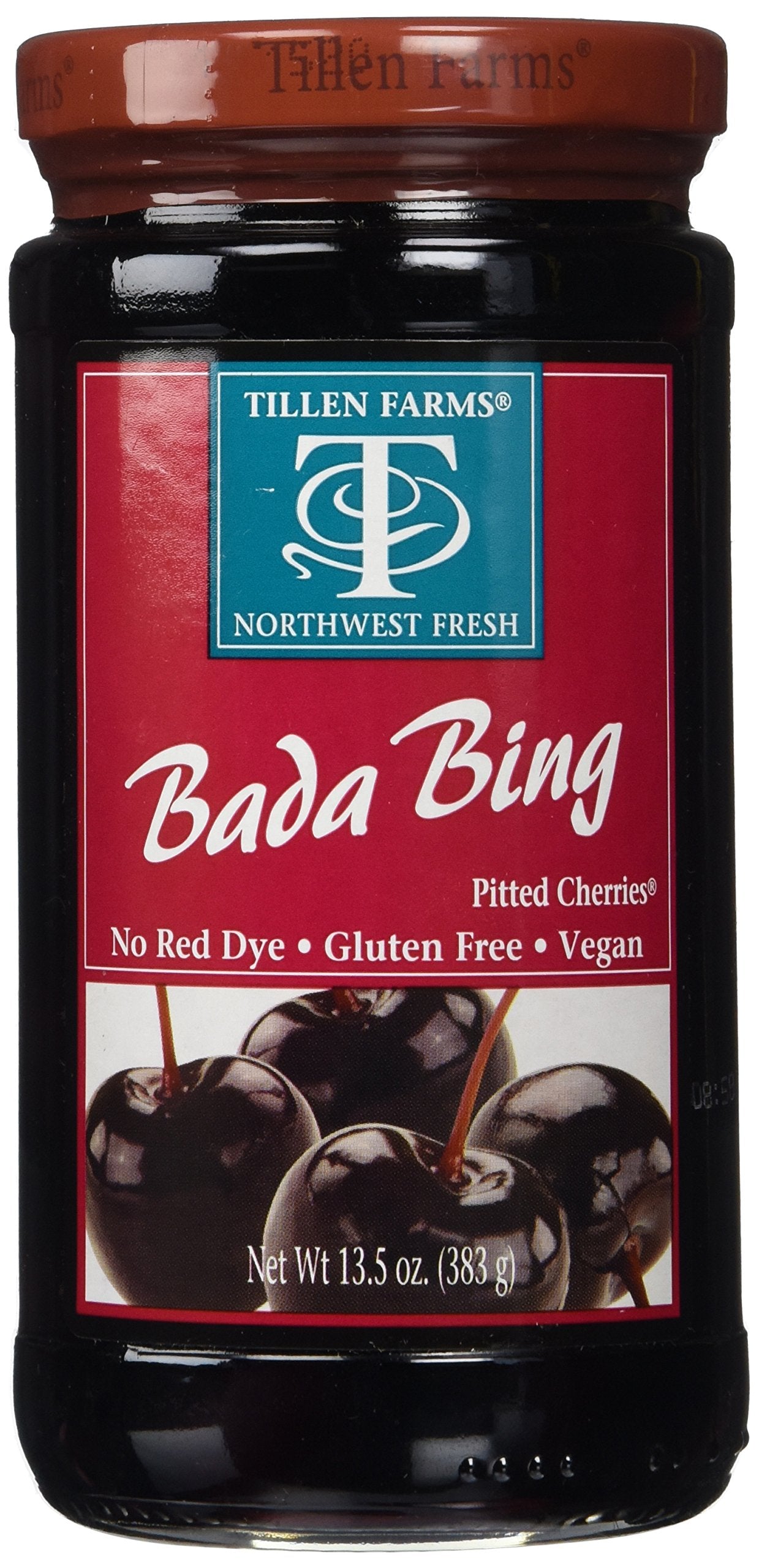 Tillen Farms Bada Bing Cherry,13.5 Ounce (Pack of 6)