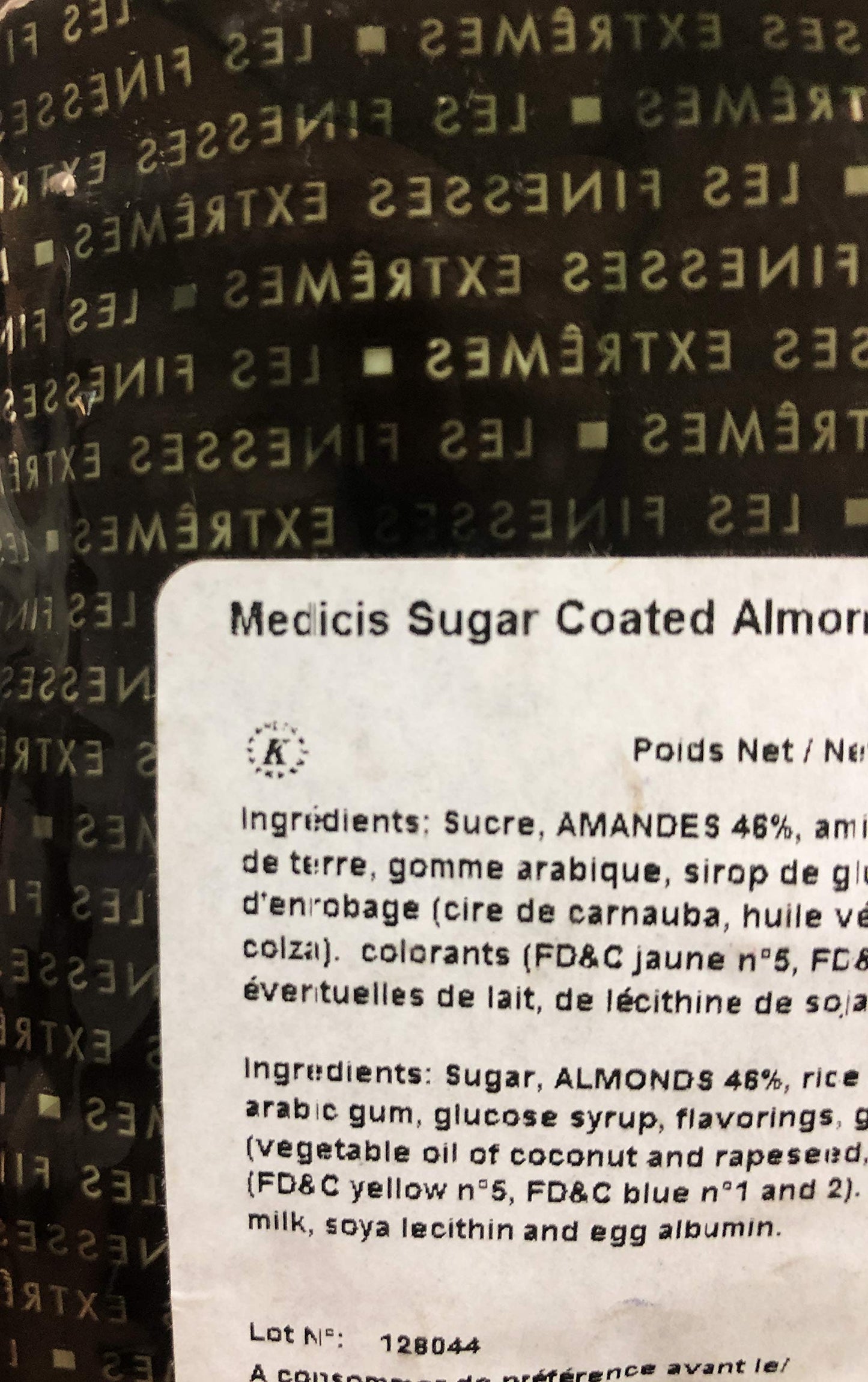 Medicis Premium Candied Almond Dragees (French Jordan Almonds) Sugar Coated Candies Ideal As A Party Favor For Weddings And Baby