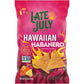 Late July Snacks, Hawaiian Habanero Corn Tortilla Chips, 7.8 Oz Bag