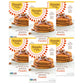 Simple Mills Almond Flour Pancake & Waffle Mix, Pumpkin, Gluten Free, Plant Based, 10.7 Ounce (Pack of 6)