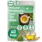 FRESHDRINKUS Rosemary Leaf Tea Bags, 100% Natural Herbal Tea, Caffeine-Free, Vegan, 40 Count