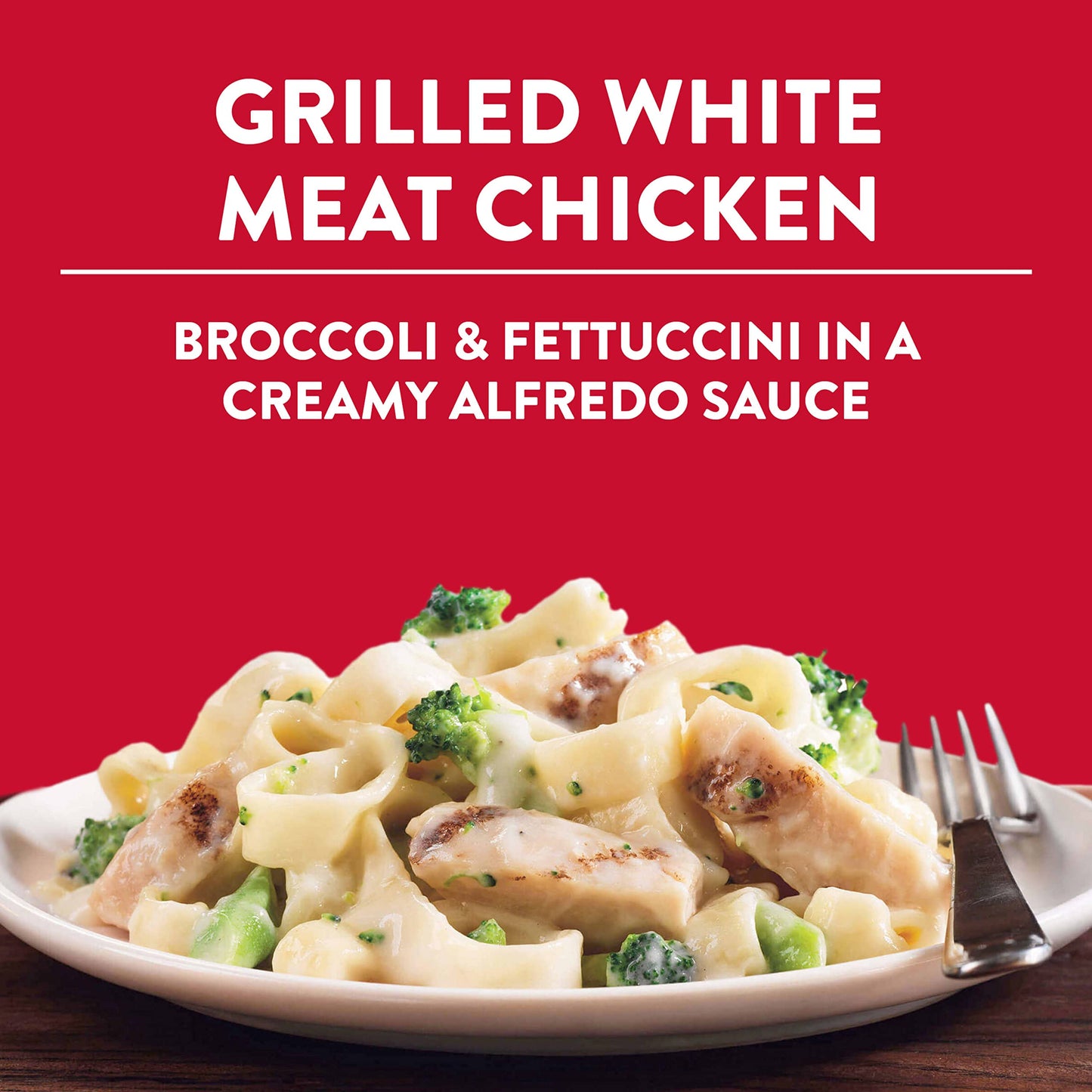 Stouffers CLASSICS Chicken Fettuccini Alfredo, Frozen Meal, 10.5 Ounce