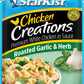 Starkist Chicken Creations, Roasted Garlic & Herb - 2.6 Oz Pouch, Pack Of 12