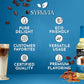 Syruvia Sugar Free Caramel Pecan Syrup With Syrup Pump Dispenser - Caramel Pecan Coffee Syrup Flavor, 25.4 Fl Oz, Kosher, Gluten