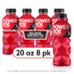 Powerade Fruit Punch, Electrolyte Enhanced Sports Drink, 20 Fl Oz Bottles, 8 Pack