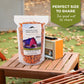 OREGON FARM FRESH SNACKS Trail Mix - Spicy Nuts & Cajun Sticks - 16oz Resealable Bag