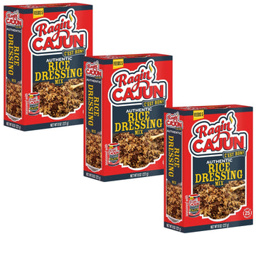 Ragin Cajun Rice Dressing 8oz (Pack of 3)