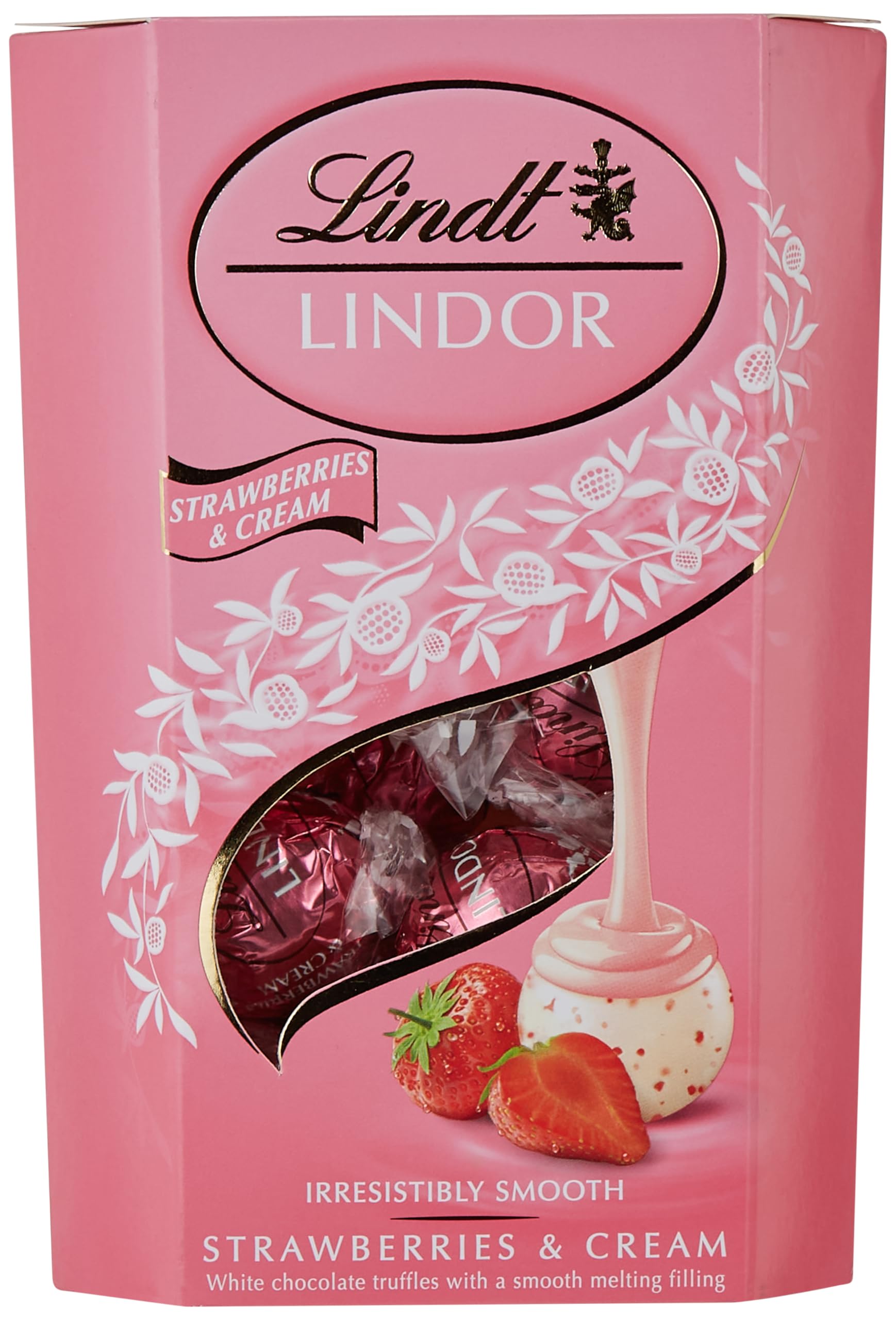 Lindt Lindor Strawberries & Cream 200G