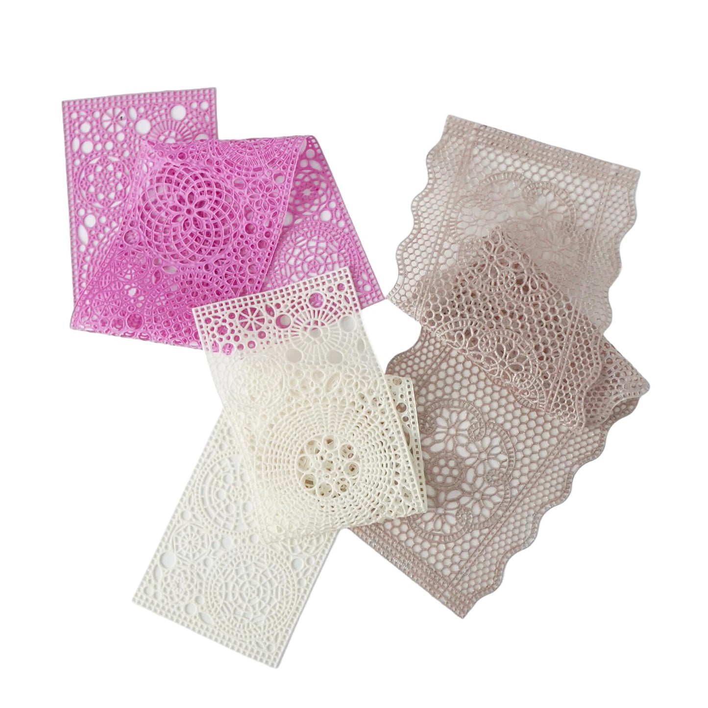 Icing Images Flexfrost Edible Fabric Sheets - White - 20 Count