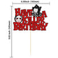 Gyufise 1Pcs Have A Killer Birthday Cake Topper Glitter Horror Classic Birthday Halloween Cake Pick For Bloody Horror Halloween