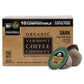 Vermont Coffee Company  Organic Dark Roast Coffee  K-Cup Single-Serve Compostable Coffee Pods  10CT  Made in the USA