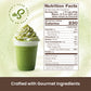Dr. Smoothie Matcha Green Tea Latte, No Artificial Additives, 51mg Caffeine, 56 Ounce, 30 Servings