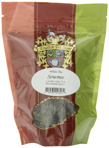 English Tea Store Loose Leaf, Sowmee White Tea, 2 Ounce