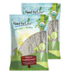 Food to Live Organic Dark Rye Flour, 25 Pounds - Whole Grain, Non-GMO, Stone Ground, Kosher, Raw, Vegan, Bulk, Great for Baking 