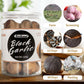 Riorand Black Garlic 320G Whole Black Garlic Aged For Full 90 Days Black Garlic Jar 0.7 Pounds