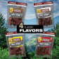 Old Trapper, Trappers Choice Kippered Steak, Old-Fashioned Flavor, Eight-Ounce Individual Package, Savory Steak Pieces, 10 Grams