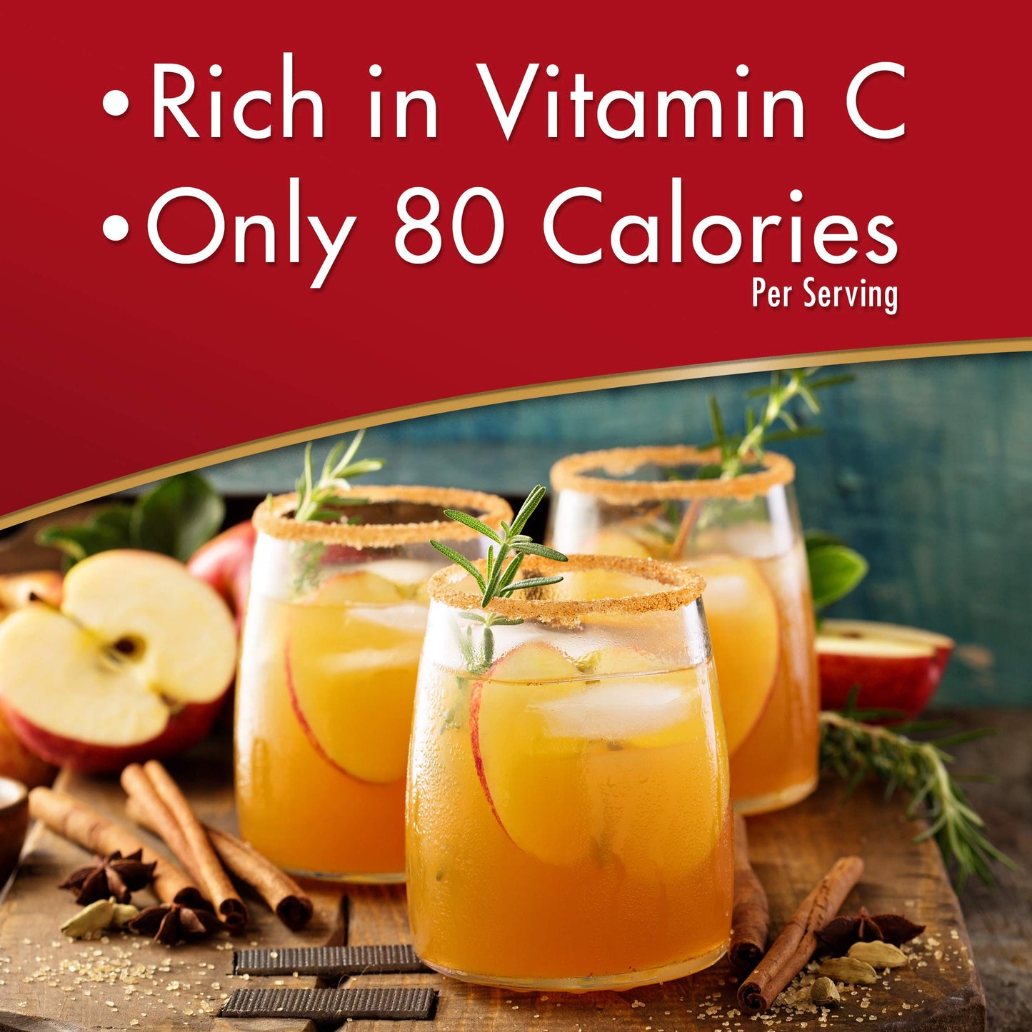 Alpine Spiced Cider Apple Flavor Drink Mix, 10 Pouches (Pack Of 1)